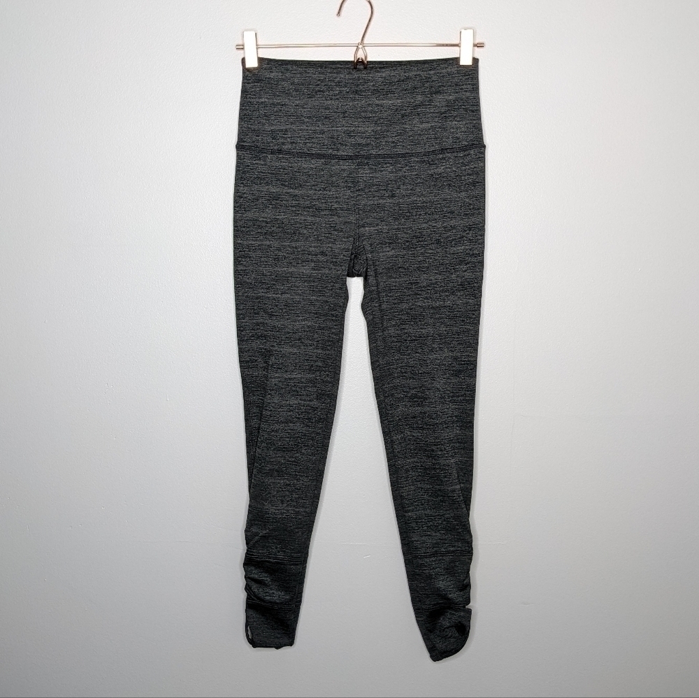 Free People Movement heathered grey exercise leggings S